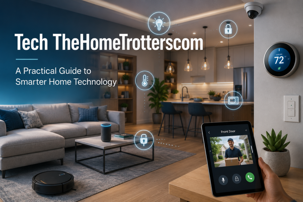 Tech TheHomeTrotterscom: A Practical Guide to Smarter Home Technology tech thehometrotterscom