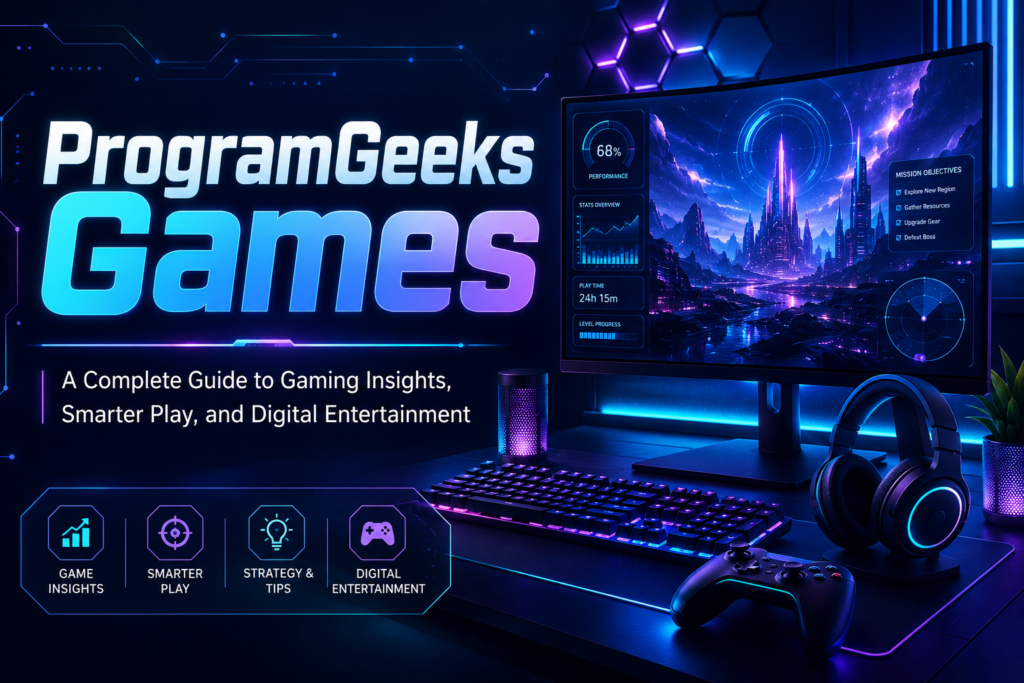 ProgramGeeks Games: A Complete Guide to Gaming Insights, Smarter Play, and Digital Entertainment programgeeks games
